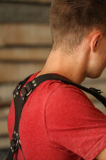 Leather Camera Harness model "NEWTON" 5