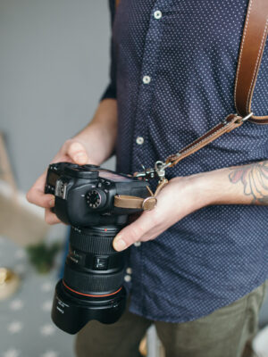 Leather Camera Harness model "ROCK" 11