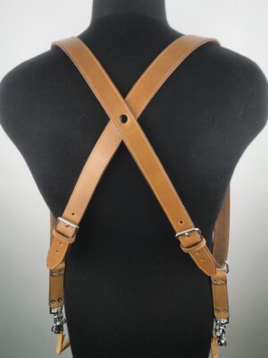 Leather Camera Harness model "AVEDON"