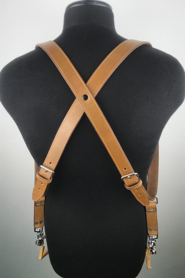 Leather Camera Harness model "AVEDON"