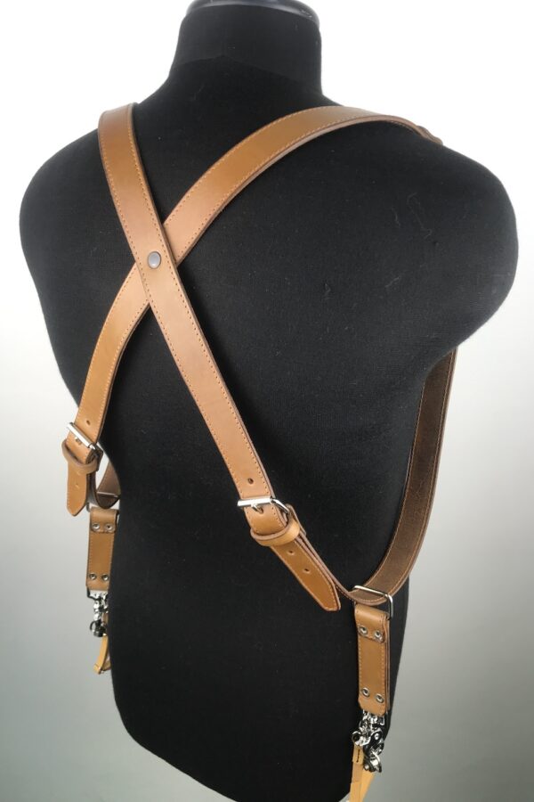 Leather Camera Harness model "AVEDON" 3