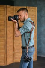 Leather Camera Harness model "KELT" 9