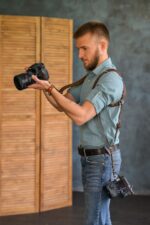 Leather Camera Harness model "KELT" 19