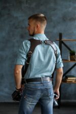 Leather Camera Harness model 'KELT PRO" 01